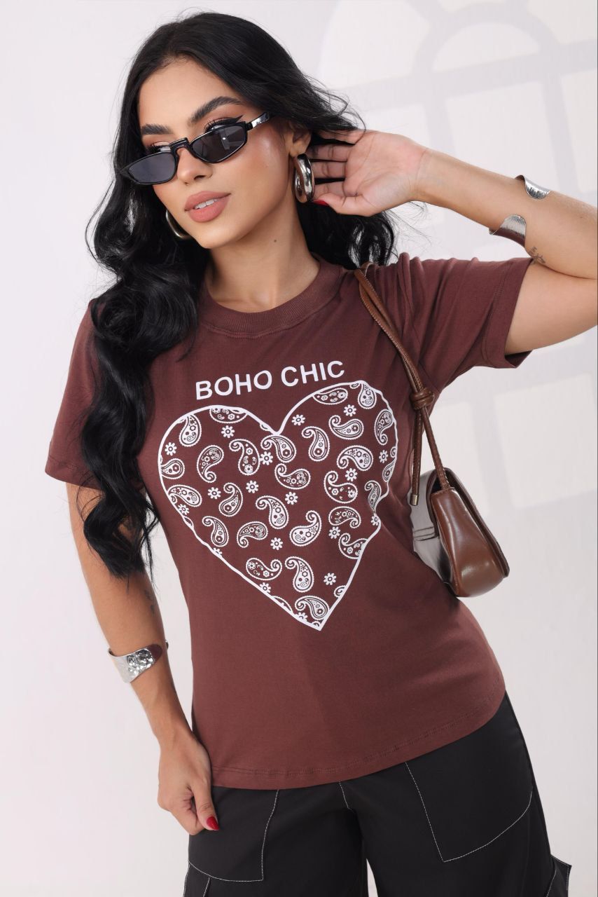 Boho Chic- Cor Marrom