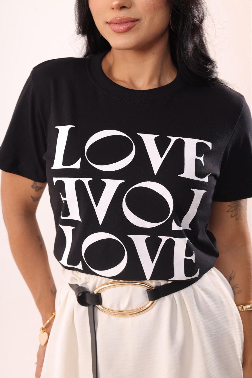 Love Love - Cor preto 