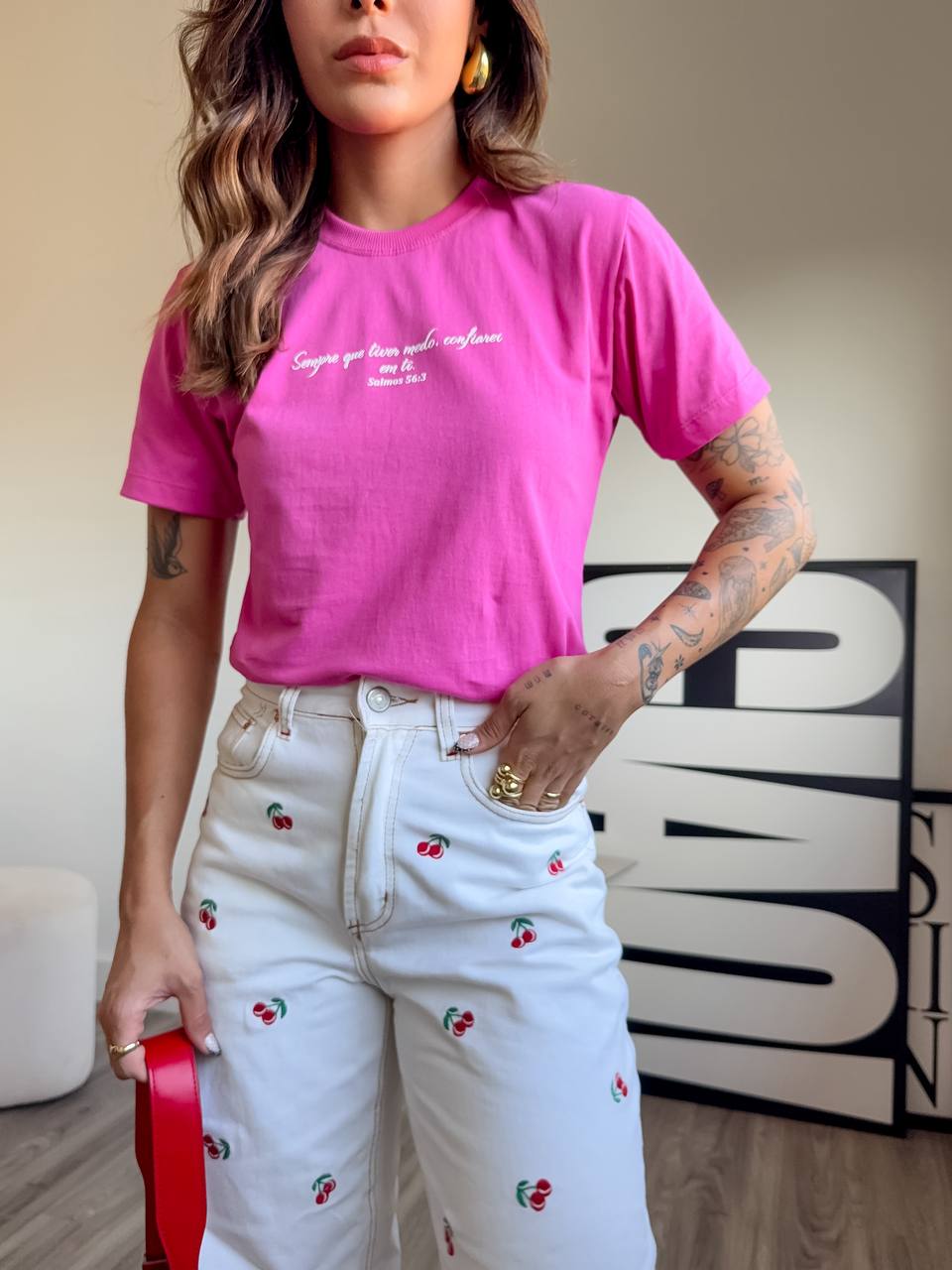  SEMPRE QUE TIVER MEDO - COR ROSE 