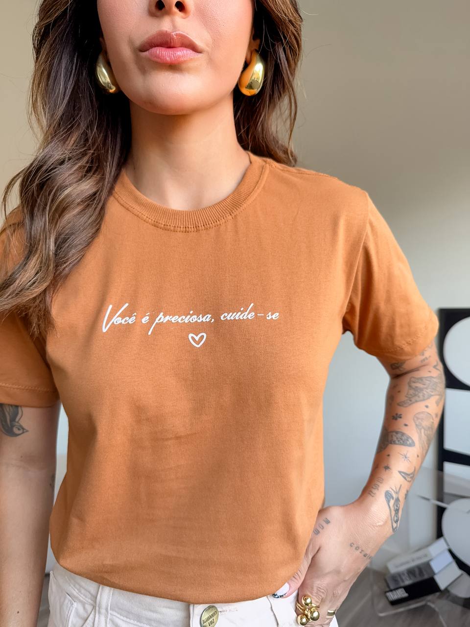 VOCÊ E PRECIOSA - COR CARAMELO