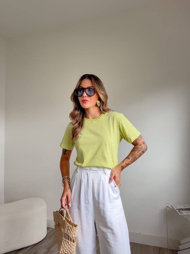 LISTRADA - VERDE LIMA—