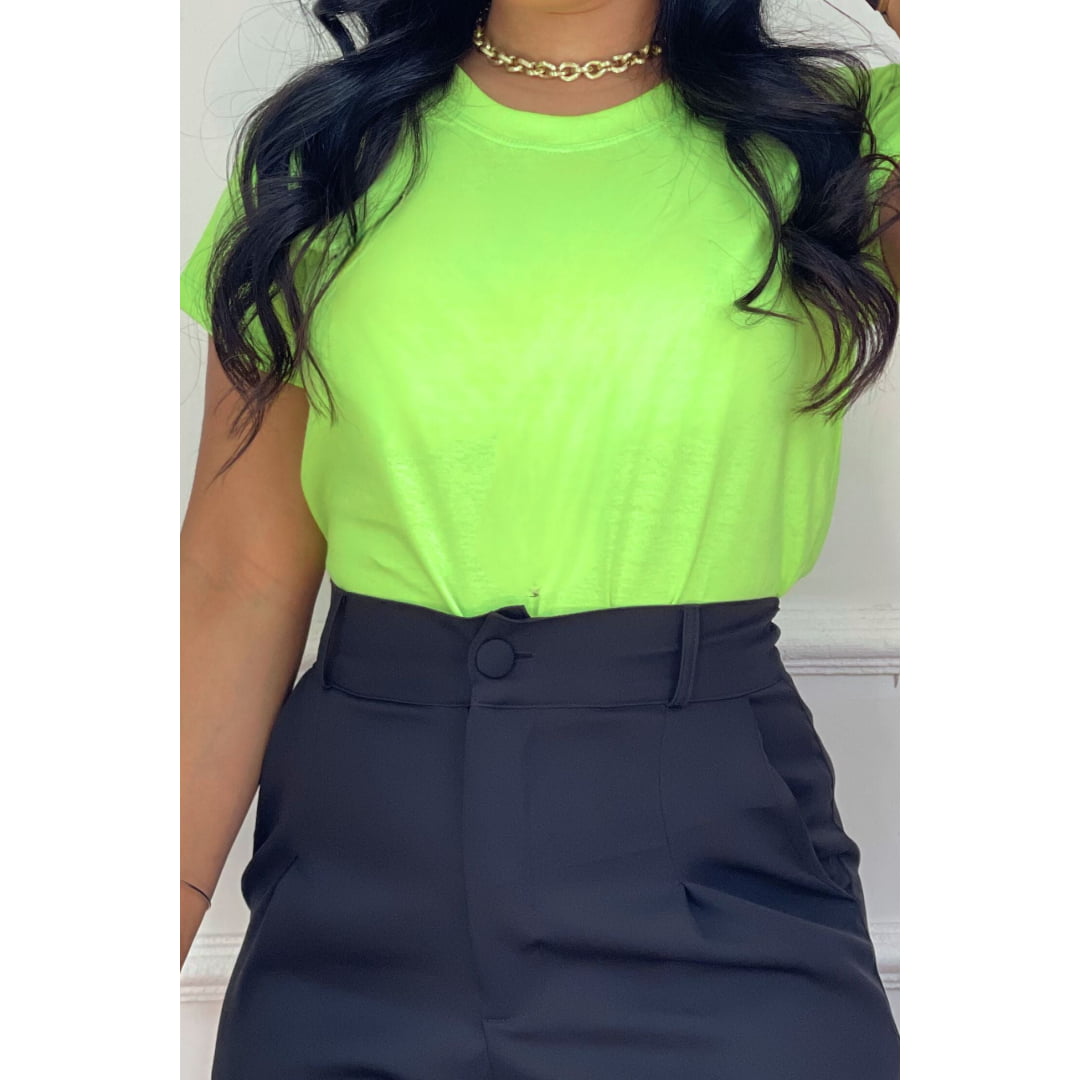BÁSICA ALGODÃO 30.1 PENTEADO (GOLA RIBANA) - COR VERDE CANA BÁSICA ALGODÃO 30.1 PENTEADO (GOLA RIBANA) - COR VERDE CANA