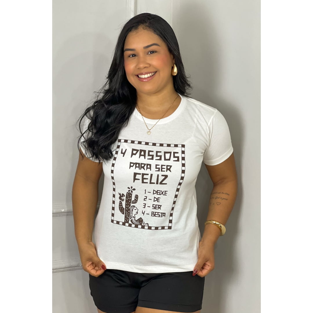 DEIXE DE SER BESTA - ALGODÃO PREMIUM - BRANCA DEIXE DE SER BESTA - ALGODÃO PREMIUM - BRANCA