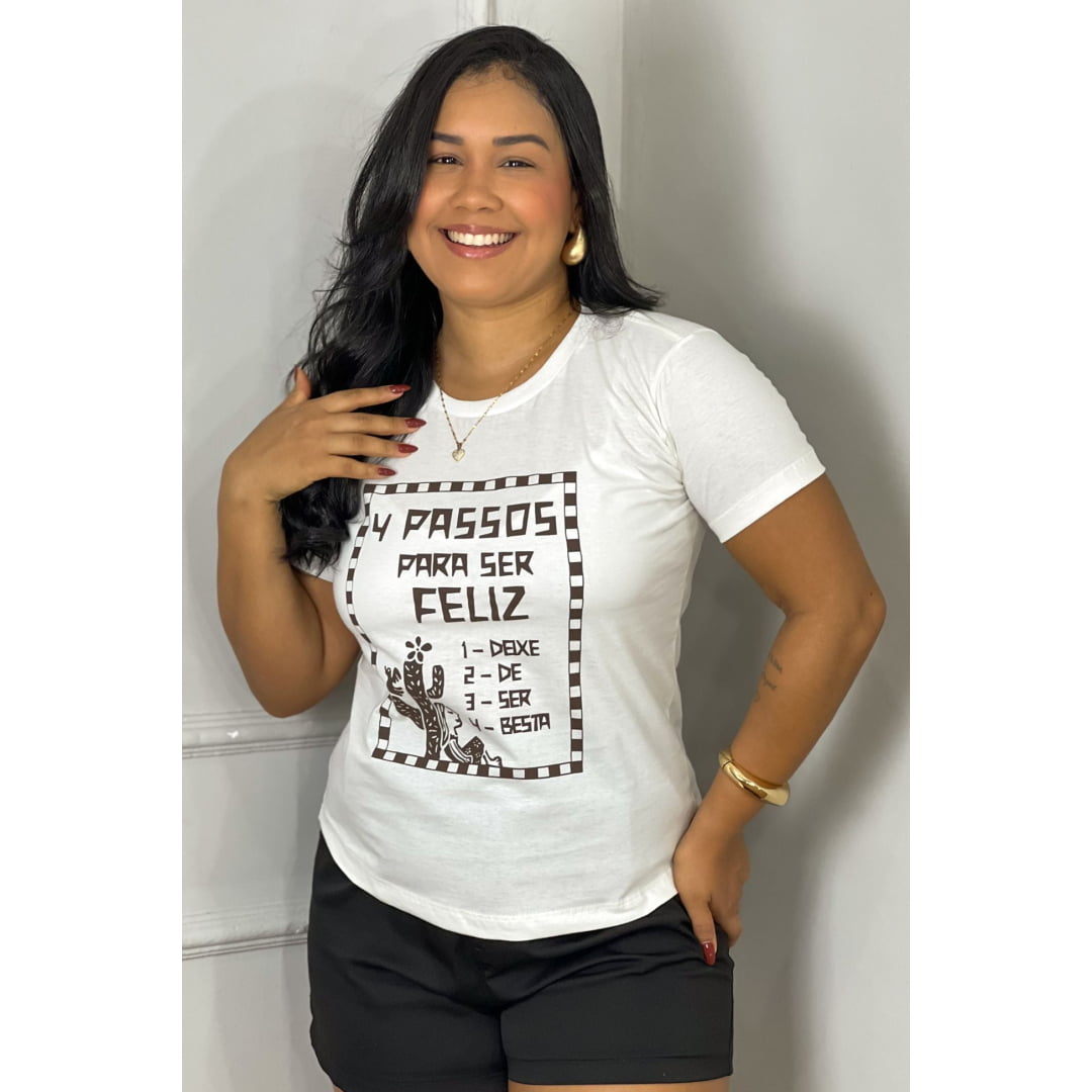 DEIXE DE SER BESTA - ALGODÃO PREMIUM - BRANCA