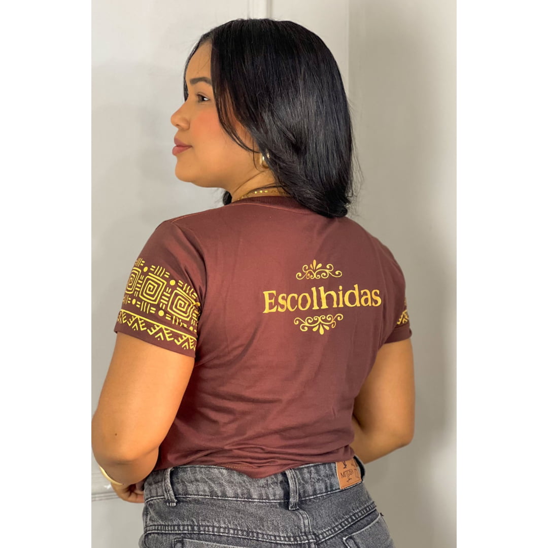 MULHERES DO EVANGELHO- ALGODÃO PREMIUM - COR MARROM MULHERES DO EVANGELHO- ALGODÃO PREMIUM - COR MARROM