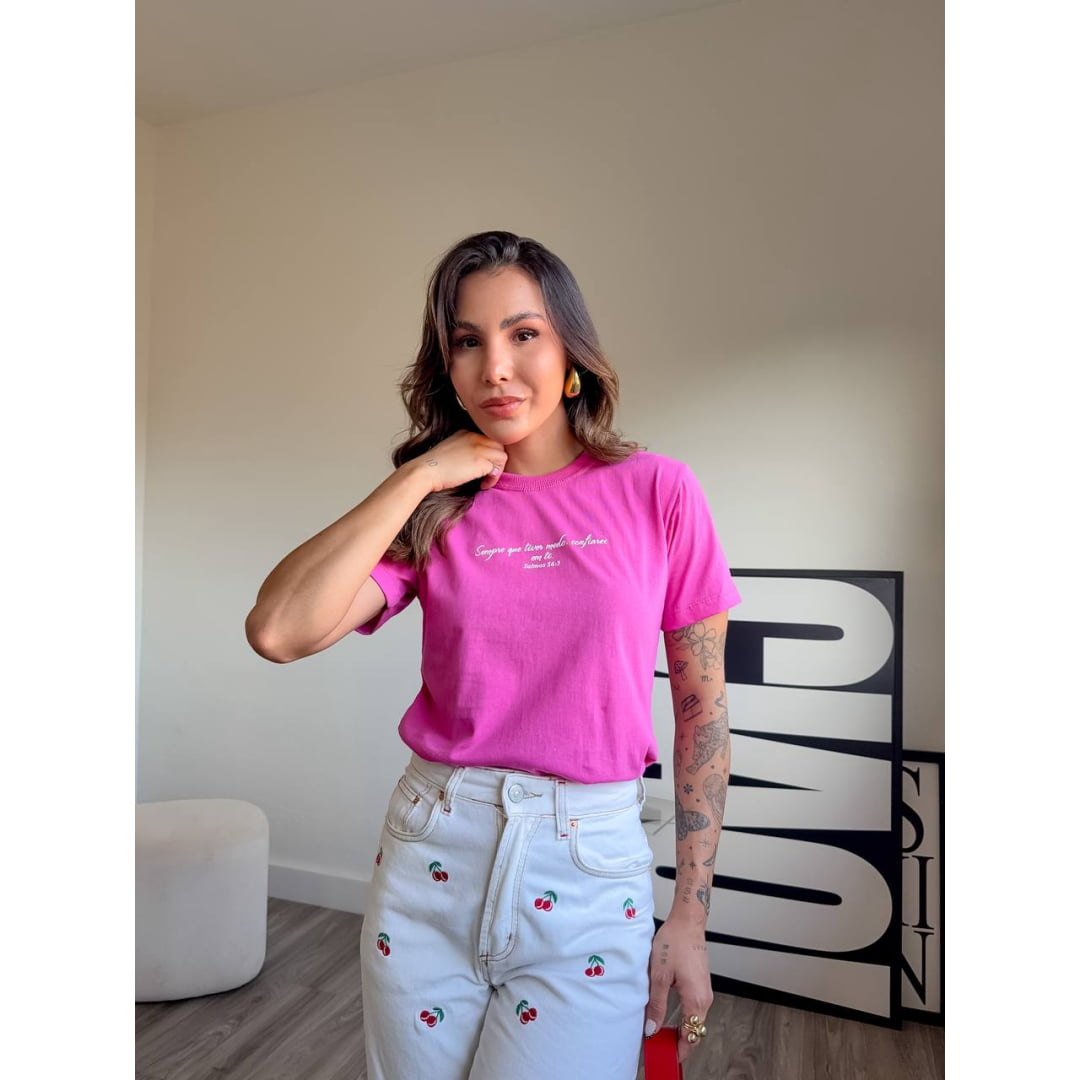  SEMPRE QUE TIVER MEDO - COR ROSE 