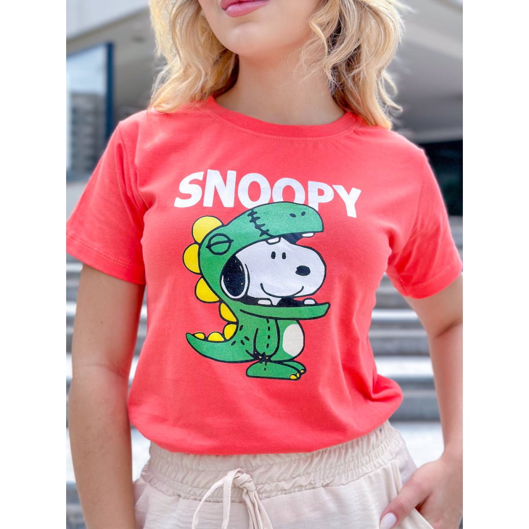 SNOOPY DINO - COR CORAL