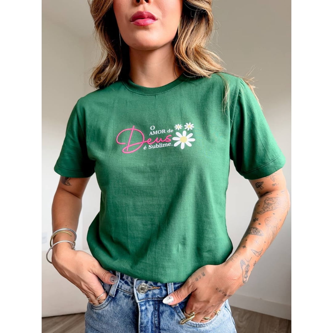 O AMOR DE DEUS - COR VERDE
