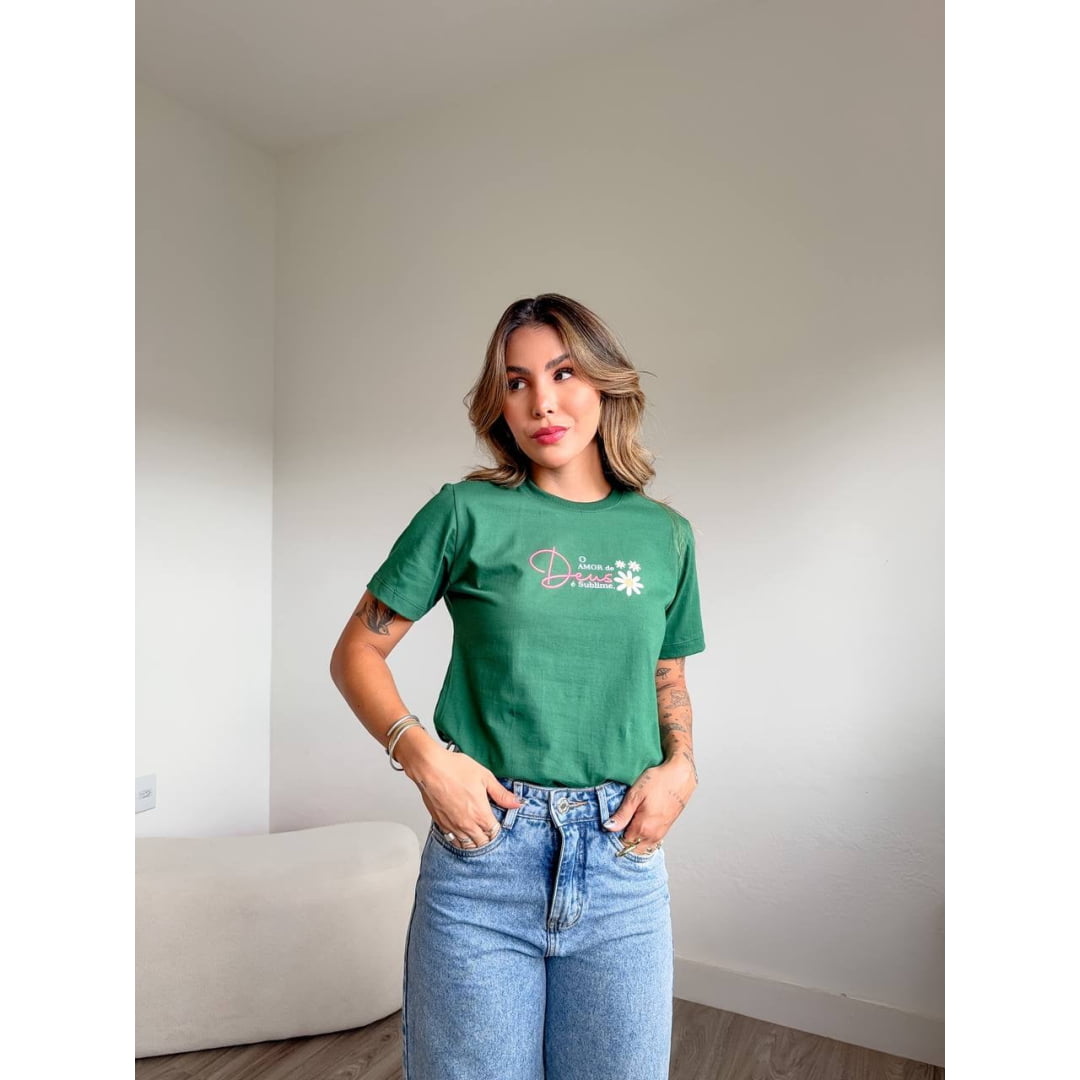 O AMOR DE DEUS - COR VERDE